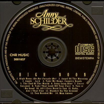Anny Schilder - High Noon (CD) Compact Disc Goede Staat