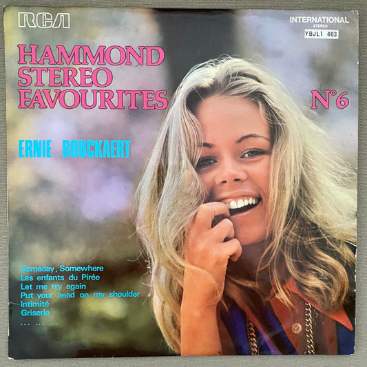 Ernie Bouckaert - Hammond Stereo Favourites N° 6 (LP) 50586 Vinyl LP Goede Staat