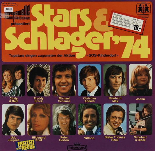 Various - Stars & Schlager '74 (LP) 50636 Vinyl LP Goede Staat