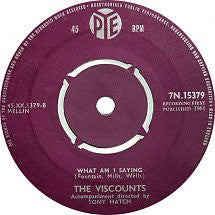 Viscounts - Who Put Bomp (In Bomp, Bomp, Bomp) Vinyl Singles Vinyl Zeer Goed / Hoesje Goed "VINYLSINGLES.NL"