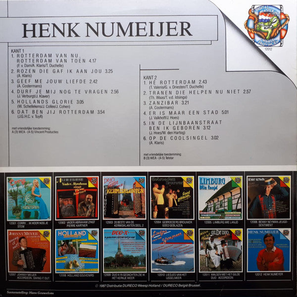 Henk Numeijer - Henk Numeyer (LP) Vinyl LP Vinyl Very Good (VG) <br> Hoes Good Plus (G+)