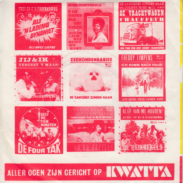 Zangeres Zonder Naam - Het Soldaatje (De Vier Raadsels) 35398 Vinyl Singles VINYLSINGLES.NL