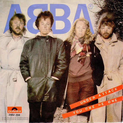 ABBA - Under Attack 33884 Vinyl Singles Goede Staat