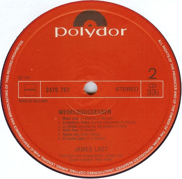 James Last - Wereldsuccessen (LP) 49644