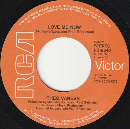 Theo Vaness - As Long As It's Love 17493 Vinyl Singles VINYLSINGLES.NL