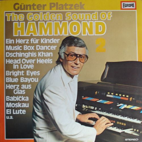 Günter Platzek - The Golden Sound Of Hammond 2 (LP) 50669 Vinyl LP Goede Staat