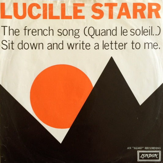Lucille Starr - The French Song 19492 Vinyl Singles Goede Staat
