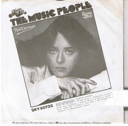 Rick Derringer - Hang On Sloopy Vinyl Singles Vinyl Very Good (VG) <br> Hoes Good Plus (G+)