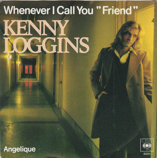 Kenny Loggins - Whenever I Call You Friend 33374 Vinyl Singles VINYLSINGLES.NL