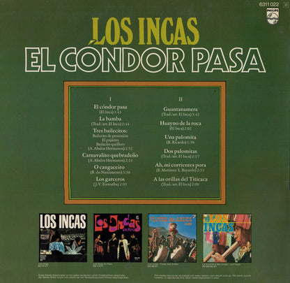 Los Incas - El Condor Pasa (LP) Vinyl LP Vinyl Very Good (VG) <br> Hoes Good Plus (G+)