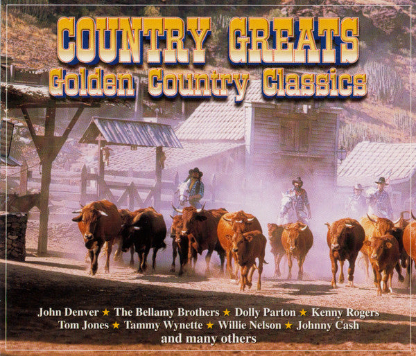Various - Country Greats (Golden Country Classics) (CD) Compact Disc Goede Staat