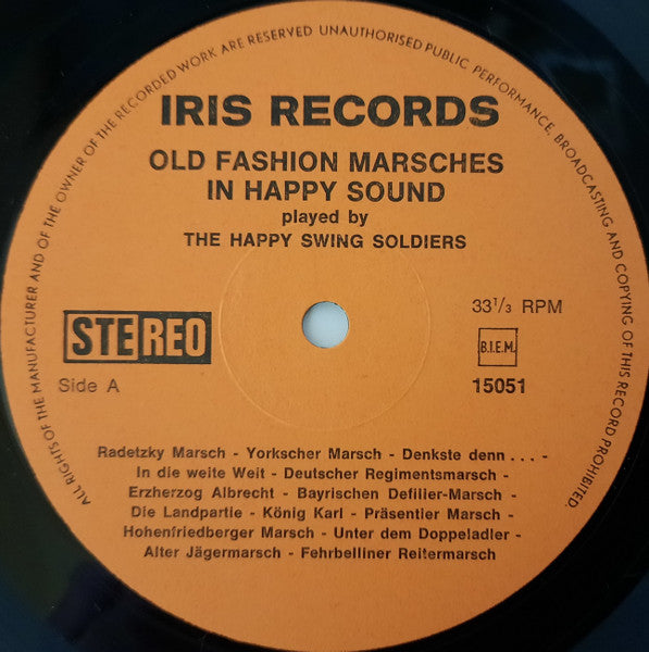 Happy Swing Soldiers - Old Fashion Marches In Happy Sound (LP) 51303 Vinyl LP Goede Staat