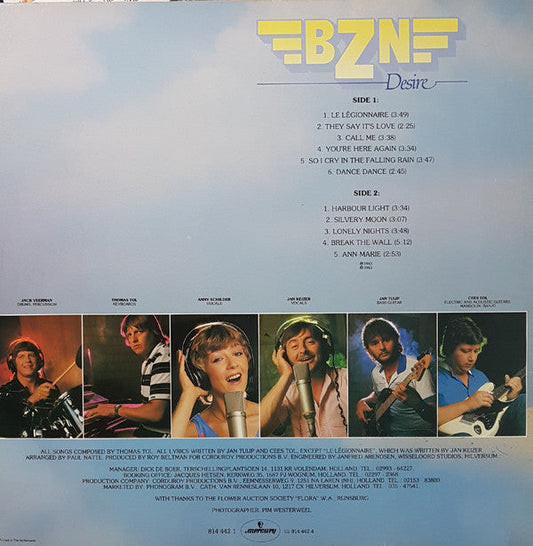 BZN - Desire (LP)