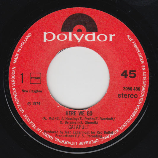 Catapult - Here We Go Vinyl Singles Vinyl Very Good (VG) <br> Hoes Generic