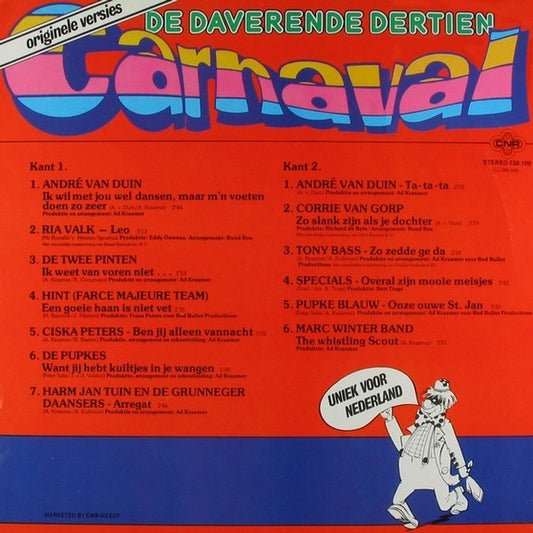 Various - De Daverende Dertien Carnaval (LP)