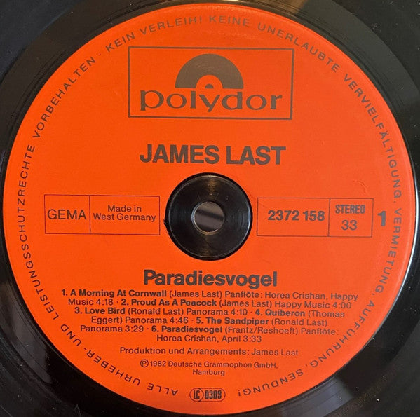 James Last - Paradiesvogel (LP) 51003