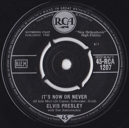 Elvis Presley - O Sole Mio (It's Now Or Never)