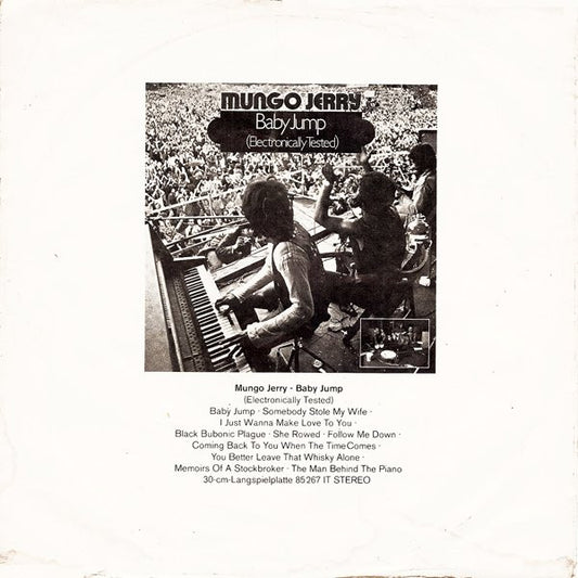 Mungo Jerry - You Don't Have To Be In The Army