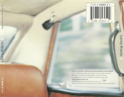 Lenny Kravitz - 5 (CD) Compact Disc Goede Staat