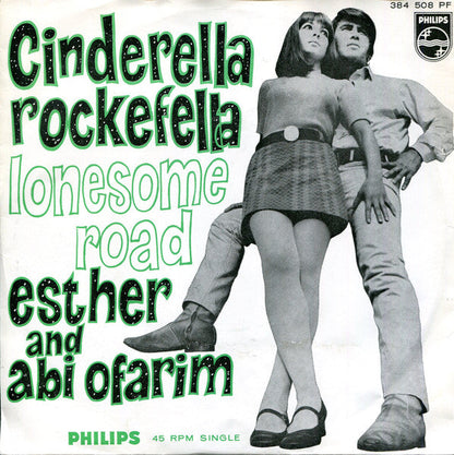 Esther And Abi Ofarim - Cinderella Rockefella 42843 Vinyl Singles Vinyl Very Good (VG) <br> Hoes Good Plus (G+)