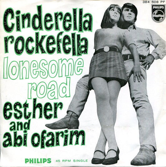 Esther And Abi Ofarim - Cinderella Rockefella 09018 Vinyl Singles Goede Staat
