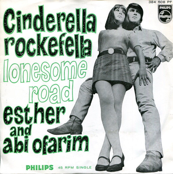 Esther And Abi Ofarim - Cinderella Rockefella 36165 Vinyl Singles Zeer Goede Staat