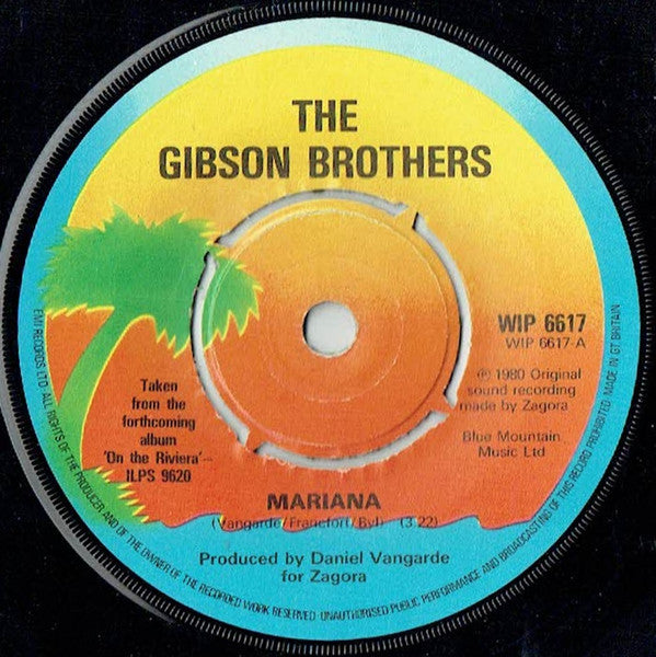 Gibson Brothers - Mariana 19301 Vinyl Singles Hoes: Generic