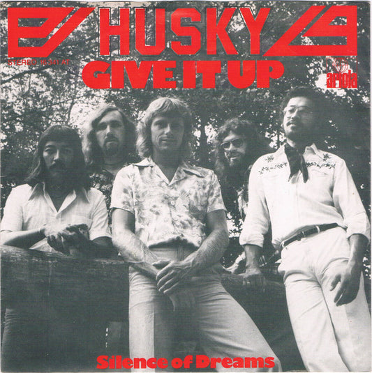 Husky - Give It Up Vinyl Singles Vinyl Very Good (VG) <br> Hoes Good Plus (G+)