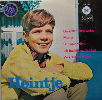 Heintje - Heintje (LP) Vinyl LP Vinyl Very Good (VG) <br> Hoes Good Plus (G+)