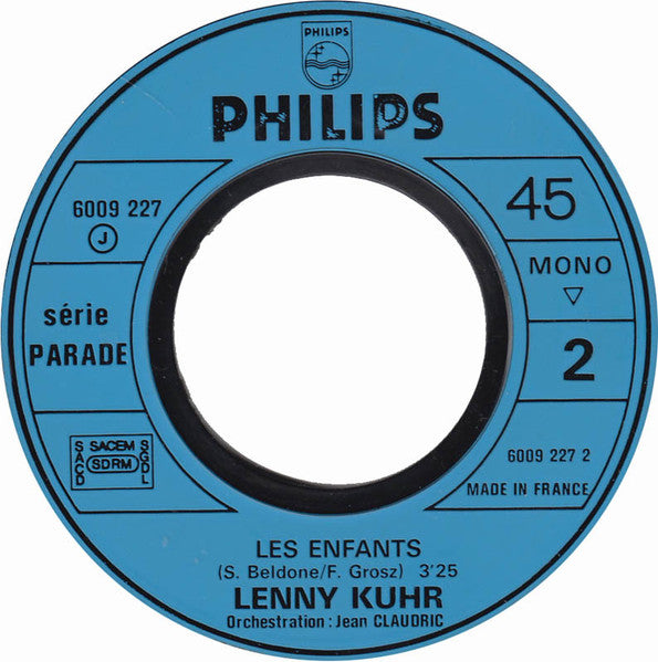 Lenny Kuhr Avec Les Petits Chanteurs De L'Ile De France - Les Enfants 17111 Vinyl Singles Goede Staat