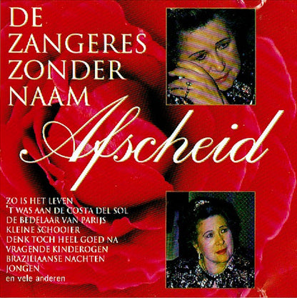 Zangeres Zonder Naam - Afscheid (CD) Compact Disc Goede Staat