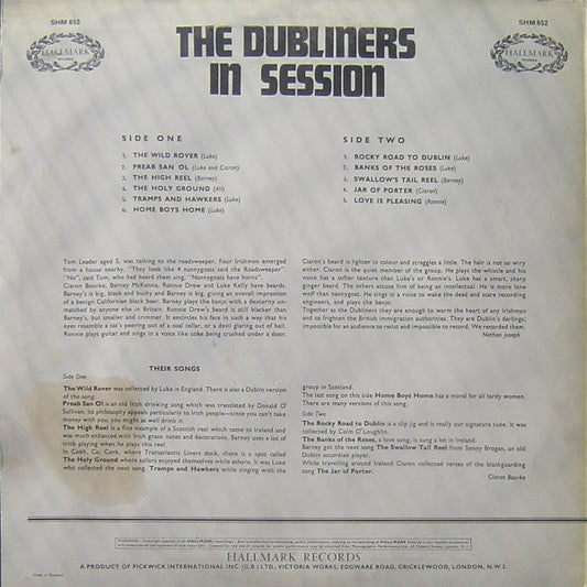 Dubliners - In Session (LP)