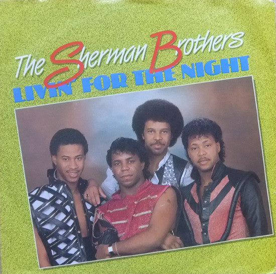 Sherman Brothers - Livin' For The Night Vinyl Singles Goede Staat