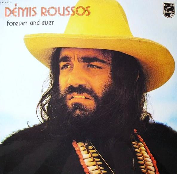 Demis Roussos - Forever And Ever (LP) Vinyl LP Vinyl Very Good (VG) <br> Hoes Good Plus (G+)