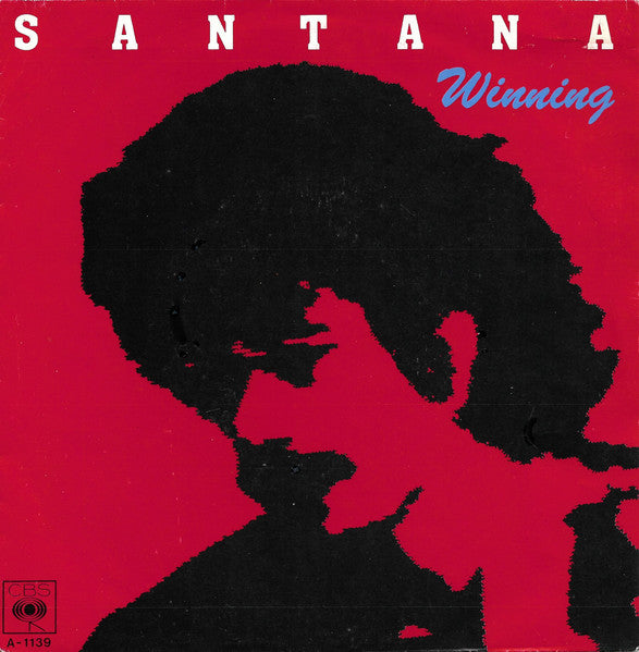 Santana - Winning Vinyl Singles Vinyl Very Good (VG) <br> Hoes Good Plus (G+)