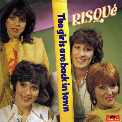 Risqué - The Girls Are Back In Town 33325 12463 35861 Vinyl Singles Goede Staat