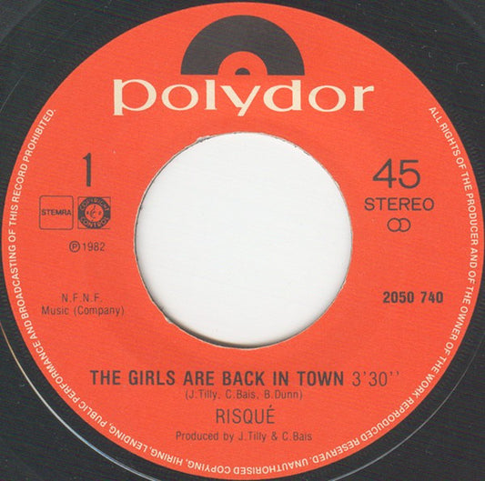 Risqué - The Girls Are Back In Town