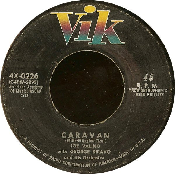 Joe Valino With George Siravo And His Orchestra - Garden Of Eden Vinyl Singles Vinyl Goed / Hoes Generic