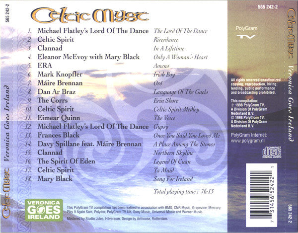 Various - Celtic Myst 2 (CD) Compact Disc Goede Staat