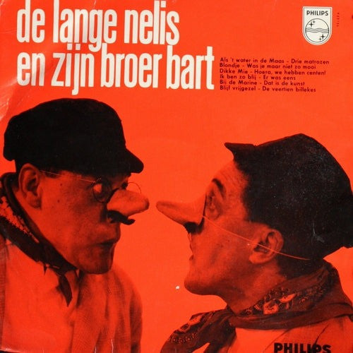 Nelis En Bart - De Lange Nelis En Zijn Broer Bart Vinyl Singles EP Vinyl Very Good (VG) <br> Hoes Good Plus (G+)