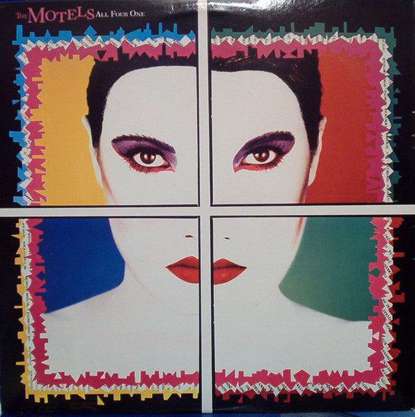 Motels - All Four One (LP) Vinyl LP Vinyl Very Good (VG) <br> Hoes Good Plus (G+)
