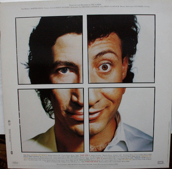 Motels - All Four One (LP) Vinyl LP Vinyl Very Good (VG) <br> Hoes Good Plus (G+)