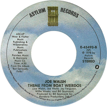 Joe Walsh - Life's Been Good Vinyl Singles Vinyl Goed / Hoes Generic