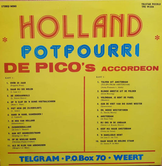 Pico's - Hollandsche Potpourri (LP)
