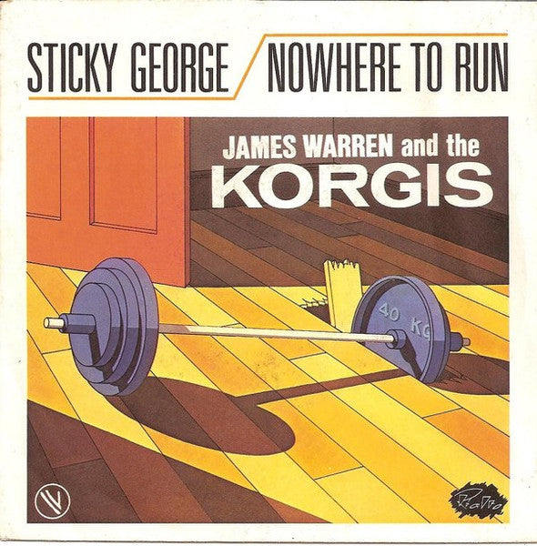 James Warren And The Korgis - Sticky George Vinyl Singles Vinyl Very Good (VG) <br> Hoes Good Plus (G+)