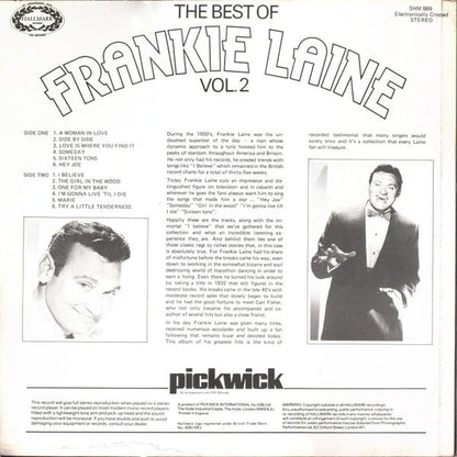 Frankie Laine - The Best Of Frankie Laine Vol.2 (LP) 49618 Vinyl LP VINYLSINGELS.NL