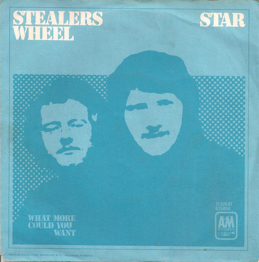 Stealers Wheel - Star Vinyl Singles Vinyl Very Good (VG) <br> Hoes Good Plus (G+)