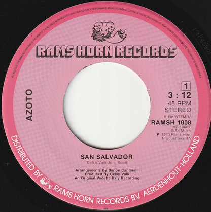 Azoto - San Salvador Vinyl Singles Vinyl Goed / Hoes Generic