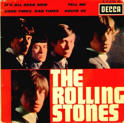 Rolling Stones - It's All Over Now Vinyl Singles Vinyl Slecht / Hoesje Slecht "VINYLSINGLES.NL"