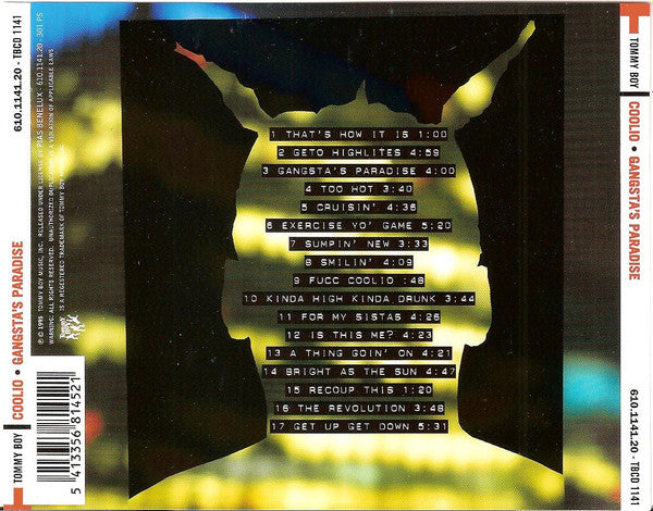 Coolio - Gangsta's Paradise (CD) Compact Disc Goede Staat